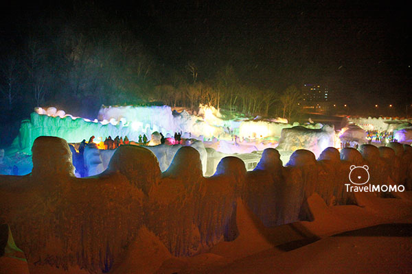 Sounkyo Ice Waterfall Festival 層雲峽冰瀑祭