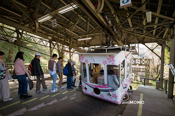 Yoshinoama cable car 吉野山纜車