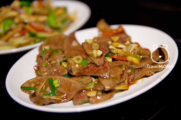 Fried pork liver 抄豬肝