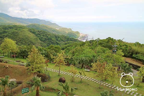 Seaview from the Castle Cafe, Yilan 宜蘭金車城堡咖啡館的景觀