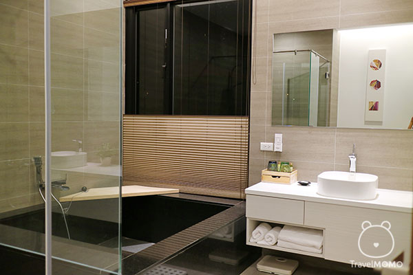 The bathroom in Aura Villa 悠悅光的浴室