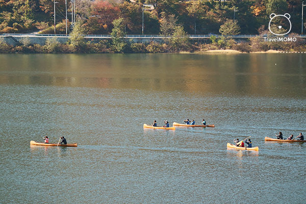 Canoeing in Uiamho Lake of Chuncheon 春川衣岩湖獨木舟