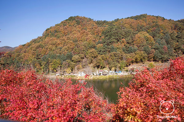 Uiamho Lake in Chuncheon of South Korea 韓國春川衣岩湖