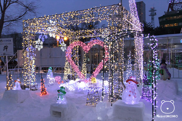 Sapporo Winter Festival in Odori Park 北海道扎幌大通公園雪祭