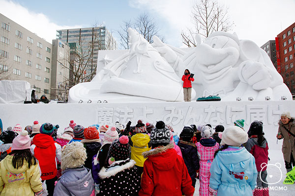 Snow Festival in Odori Park, Sapporo, Japan 日本北海道扎幌大通公園雪祭