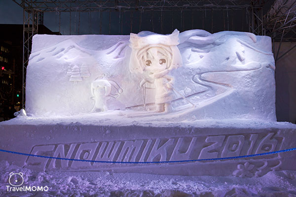2016 Sapporo Snow Festival. 2016年札幌雪祭大通會場