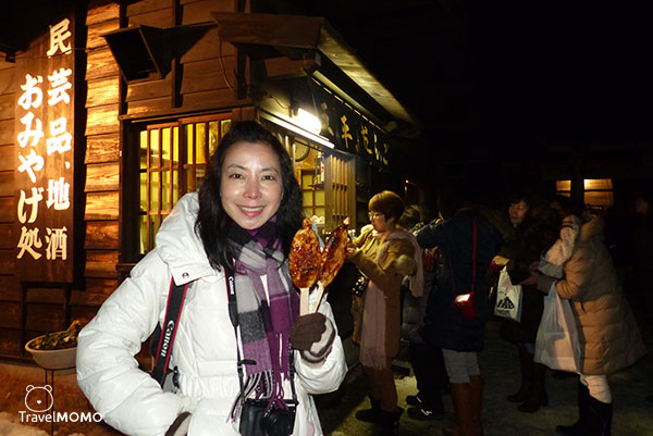 Kate Wu at Shirakawa-go