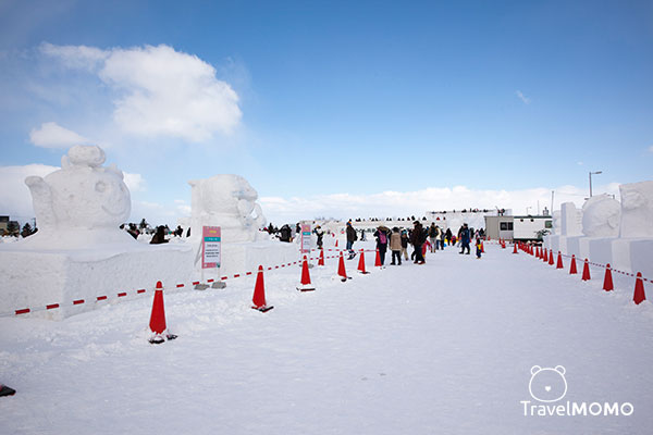 Tsudome Site in Sapporo, Hokkaido in Japan 日本北海道札幌圓頂會場雪祭