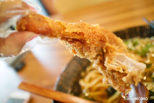 Chicken udon at Suwon