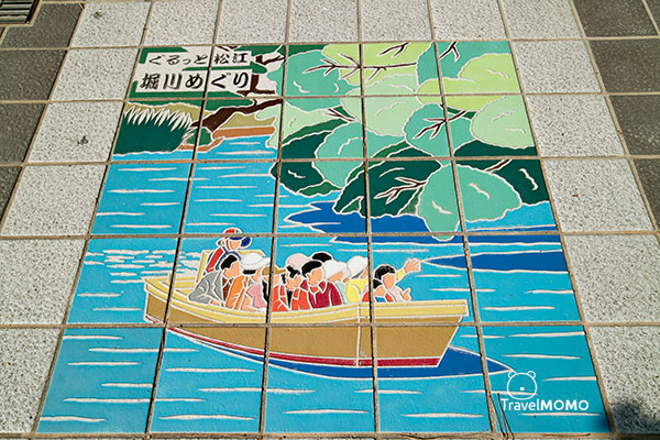 Horikawa sightseeing cruise in Matsue 松江城堀川遊覽船