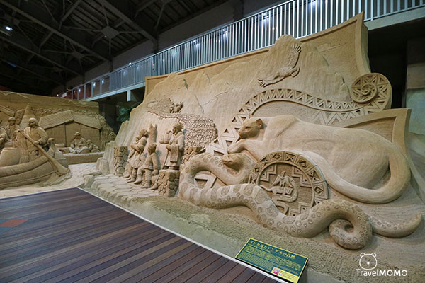 Sand Museum Tottori 砂之美術館