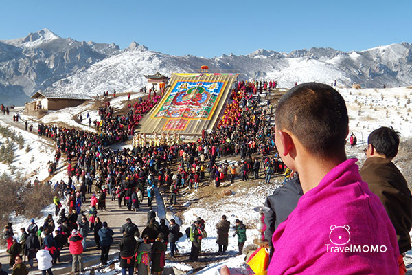 Losar Festival in Gansu China