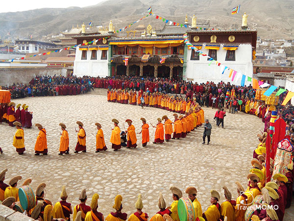 Losar Festival in Gansu China