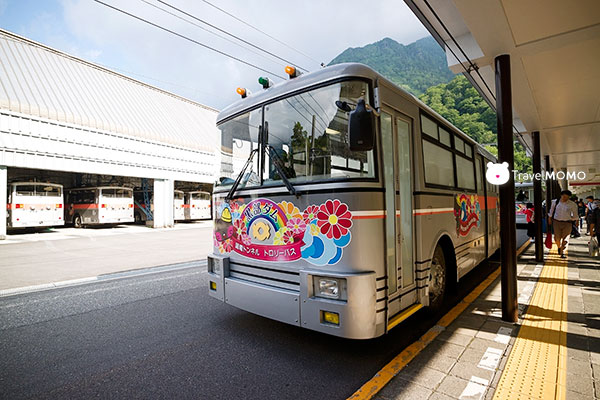 Bus to Shinano-Omachi 信濃大町巴士
