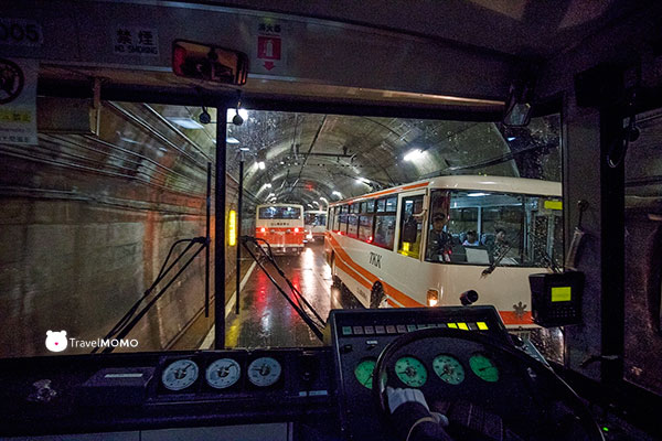 Tateyama Tunnel Trolley Bus 立山隧道無軌電車