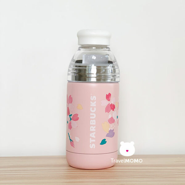 cherry blossom coffee bottle